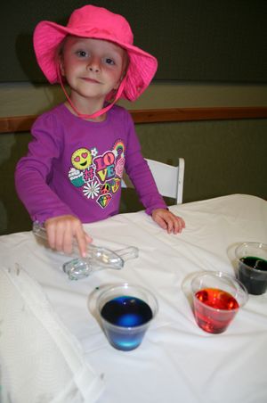 Dyeing Easter Eggs Children's Activities