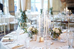 Elegant Round Table Settings Details