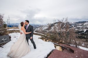 Ilana_Dave_Canyons_Resort_Park_City_Utah_Stolen_Kiss_at_Top_of_Lift.jpg