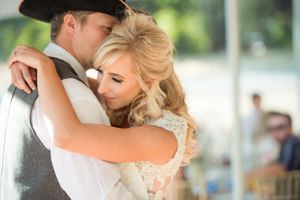Hoopes Events | Kristin and Haven | Blacksmith Fork Canyon | Hyrum Utah | Couple Embraces Tenderly While Dancing Kristin_Haven_Blacksmith_Fork_Canyon_Hyrum_Utah_Tender_Embrace_While_Dancing.jpg