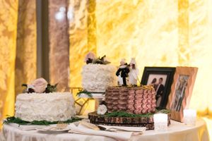 Cake Table Reception Details