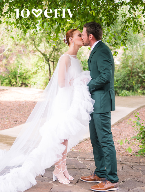 Emily & Jason | A Wildly Romantic Celebration in the Heart of Tanzania Loverly Feature