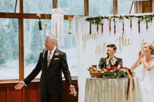 Bride and Groom Tributes Reception