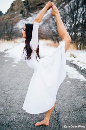 Hoopes Events | Romantic Winter-Styled Shoot | Bride Stretching Romantic_Winter_Shoot_Bride_Stretching.jpg