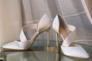 The Shoes! Pre-Ceremony