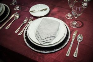 Elegant Table Setting Accents