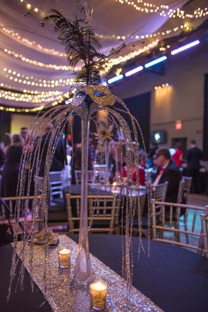 Wide View of Centerpiece Sizzling Platters 2015