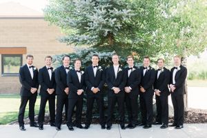 Groom and Groomsmen Pre-Ceremony