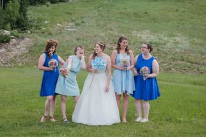 Hoopes Events | Ashley and Dan | Solitude Resort | Solitude Utah | Bride and Bridesmaids Holding Origami Paper Flower Bouquets Ashley_Dan_Solitude_Resort_Solitude_Utah_Bride_Bridesmaids.jpg