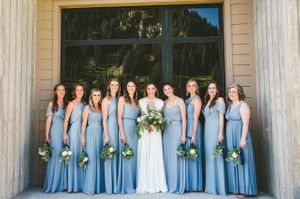 Bride and Bridesmaids Bride