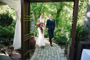 Hoopes Events | Claire and Scott | Millcreek Inn | Salt Lake City Utah | Bride and Groom Leaving Ceremony Hand-in-Hand Claire_Scott_Millcreek_Inn_Salt_Lake_City_Utah_Bride_Groom_Leaving_Ceremony.jpg