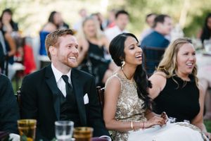 Hoopes Events | Reema and Spencer | Temple Har Shalom | Park City Utah | Couple Laughing at Dinner Speeches Reema_Spencer_Temple_Har_Shalom_Park_City_Utah_Couple_Laughing_Dinner.jpg