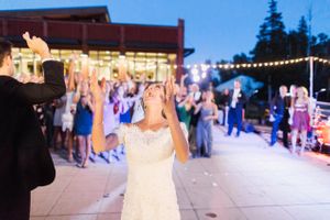 Bouquet Toss Reception