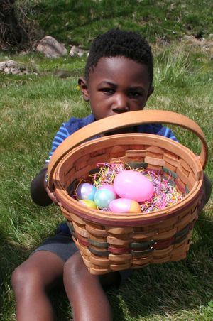 Look What I Got | Young Easter Egg Hunter Free Easter Egg Hunt