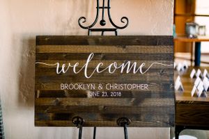 Guest Welcome Sign Details