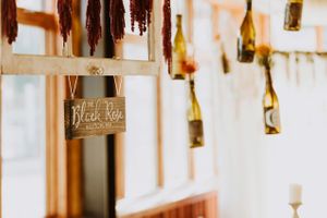 Italian Restaurant Inspired Theme - Hanging Wine Bottles Decor