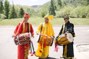 Hoopes Events | Reema and Spencer | Temple Har Shalom | Park City Utah | Baraat - Three Drummers in Traditional Indian Costumes Reema_Spencer_Temple_Har_Shalom_Park_City_Utah_Baraat_Drummers.jpg