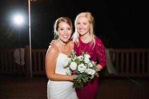 Bouquet Toss Winner Reception