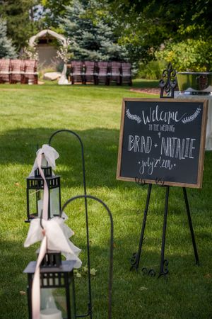 Hoopes Events | Natalie and Brad | South Jordan Utah | Wedding Welcome Sign Natalie_Brad_South_Jordan_Utah_Wedding_Welcom.jpg