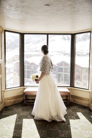 Waiting for Ceremony Bride