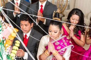 Family Praying Ceremony