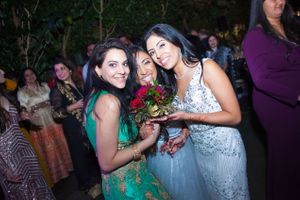 Bouquet Toss Winner Reception