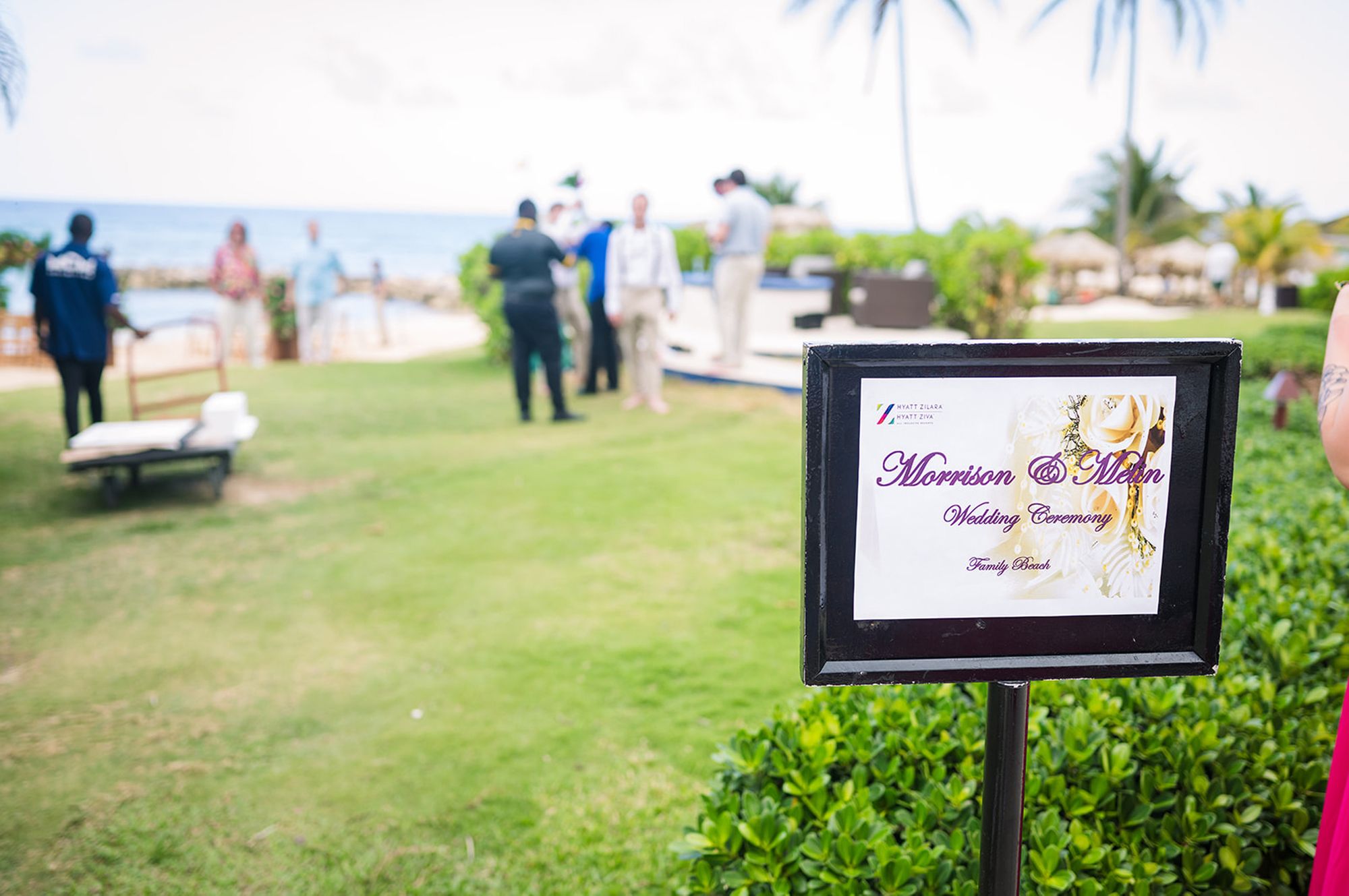 Details Venue Sign