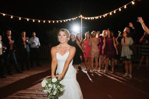 Bouquet Toss Reception