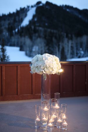 Flower Ball and Candle Decor Ceremony