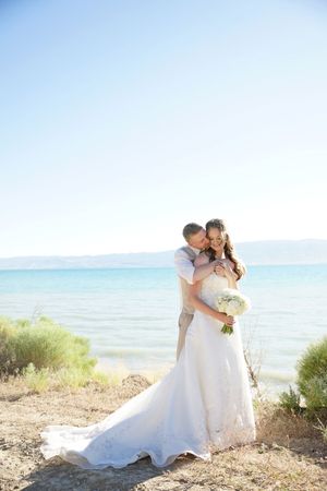 Hoopes Events | Aspyn and Steven | Bear Lake Utah | The Happy Couple Embraces Lakeside Aspyn_Steven_Bear_Lake_Utah_Couple_Embrace_Lakeside.jpg