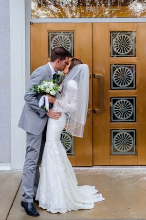 Hoopes Events | Shauna and Blake | Northampton House | American Fork Utah | Couple Kissing in Front of Temple Entrance Shauna_Blake_Northampton_House_American_Fork_Utah_Kissing_Temple_Entrance.jpg