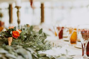 Italian Restaurant Inspired Fall Flower Decor Decor