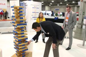 Hoopes Events | Higher Education User Group | Salt Palace Convention Center | Salt Lake City Utah | Exhibitor Area | Giant Jenga! Higher_Education_User_Group_2018_Salt_Palace_Convention_Center_Salt_Lake_City_Utah_Exhibitor_Area_Giant_Jenga!.jpg