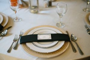 Hoopes Events | Chloe and Austin | Ben Lomond Suites | Ogden Utah | The Great Gatsby Wedding | Place Setting Detail | Silver-Rimmed Plate | Ornate Charger Chloe_Austin_Ben_Lomond_Suites_Ogden_Utah_Great_Gatsby_Setting_Detail_Silver_Rimmed_Plate_Ornate_Charger.jpg