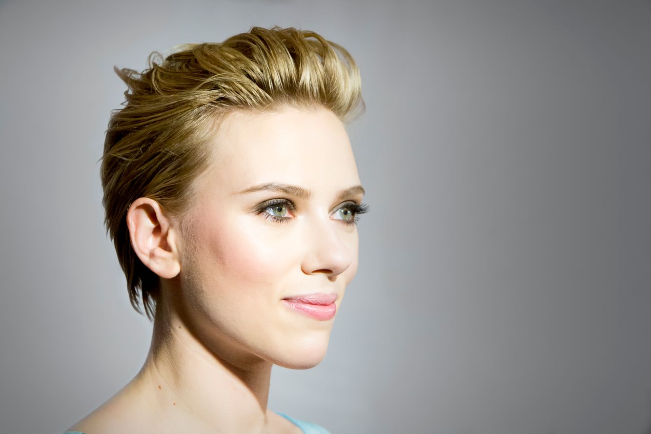 Scarlette Johansson Portrait Portrait by Chicago Celebrity Photographer Jeff Schear