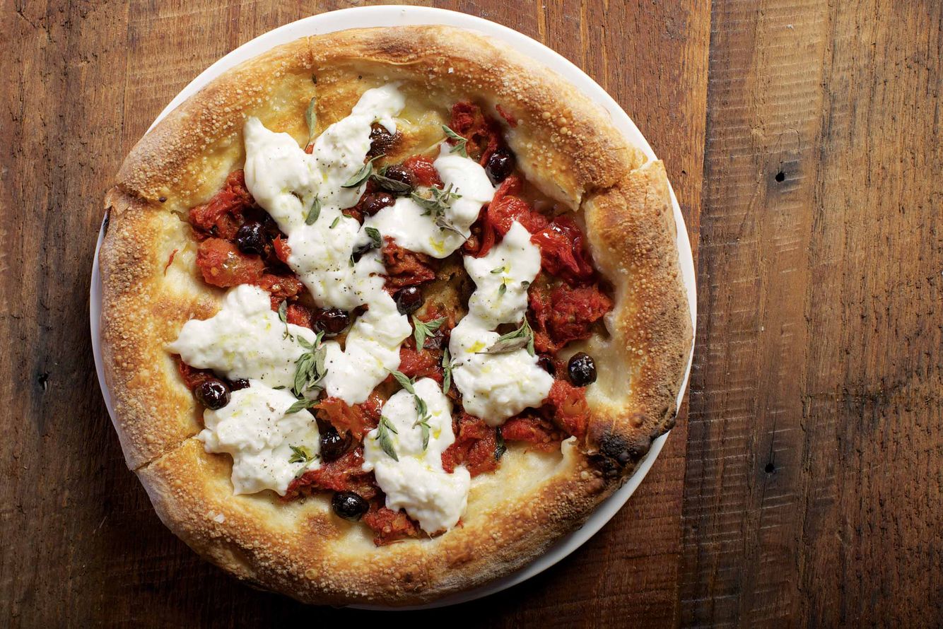 Pizza photo for Soho House by Chicago food photographer Jeff Schear