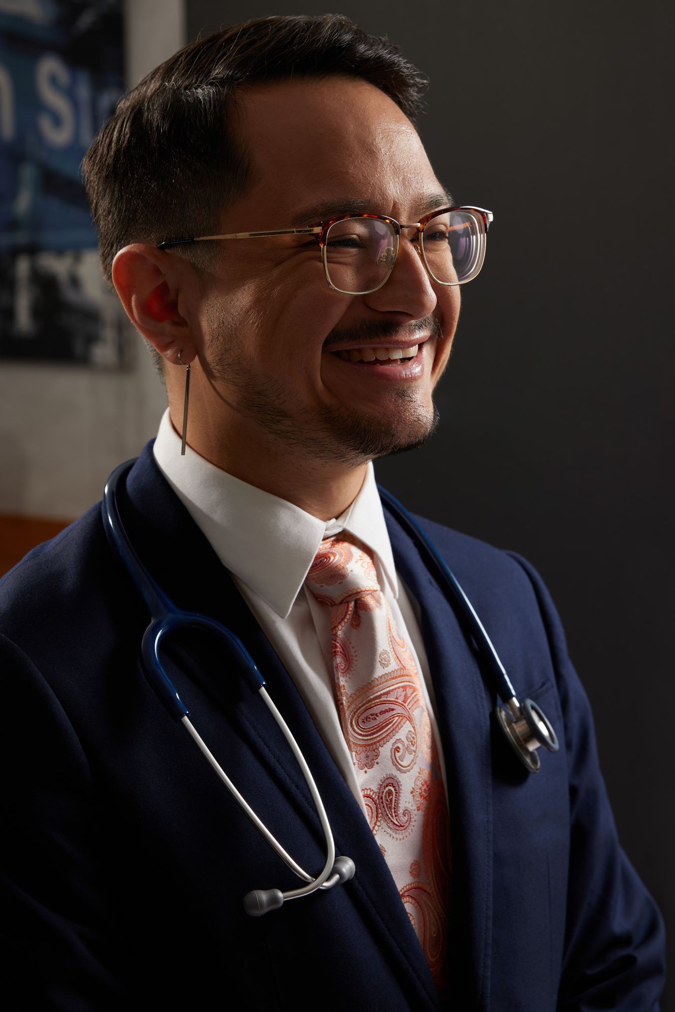 AMA Doctor Portrait Photograph by Chicago healthcare advertising photographer Jeff Schear