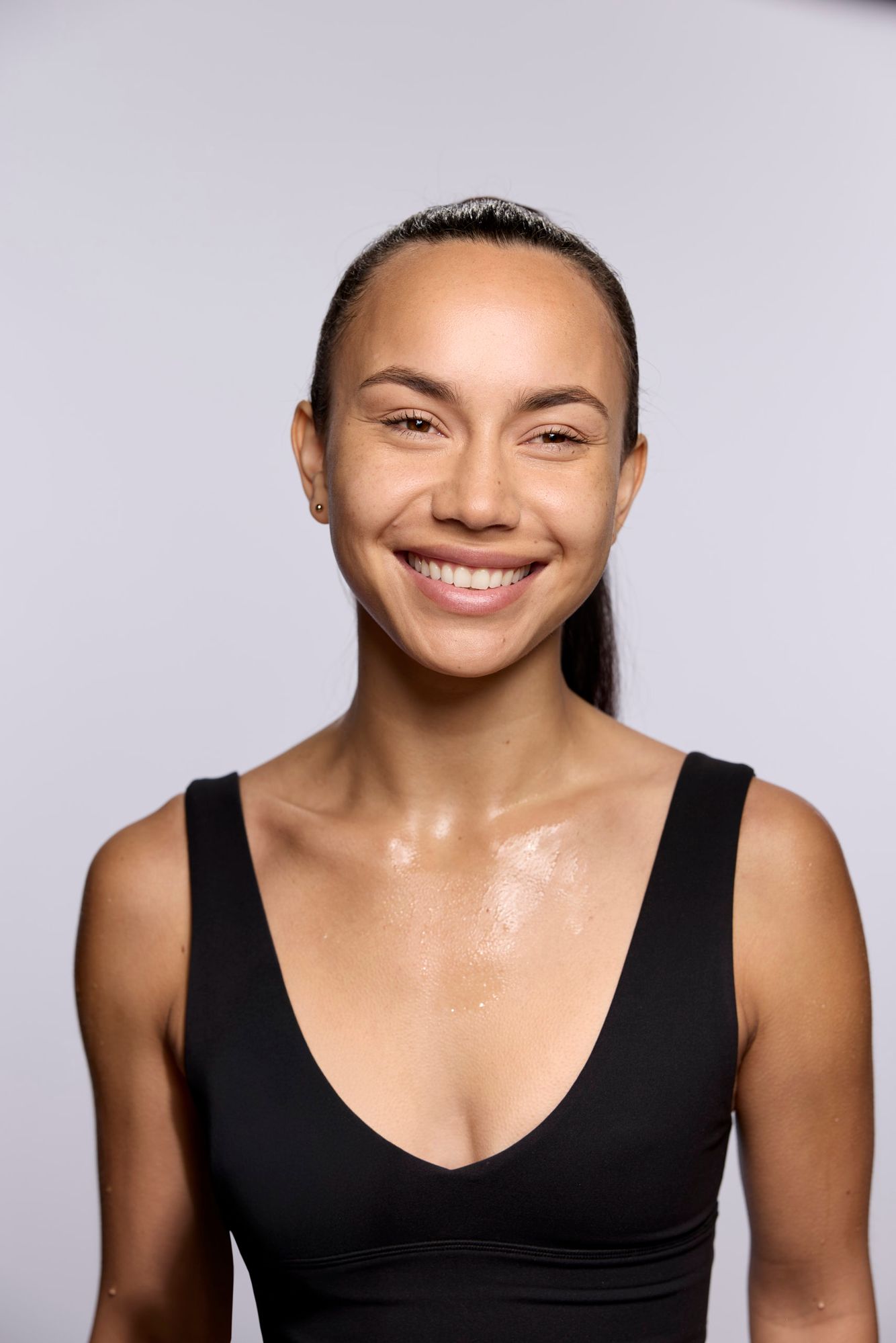 Revlon beauty portrait photographed in Chicago by advertising photographer Jeff Schear