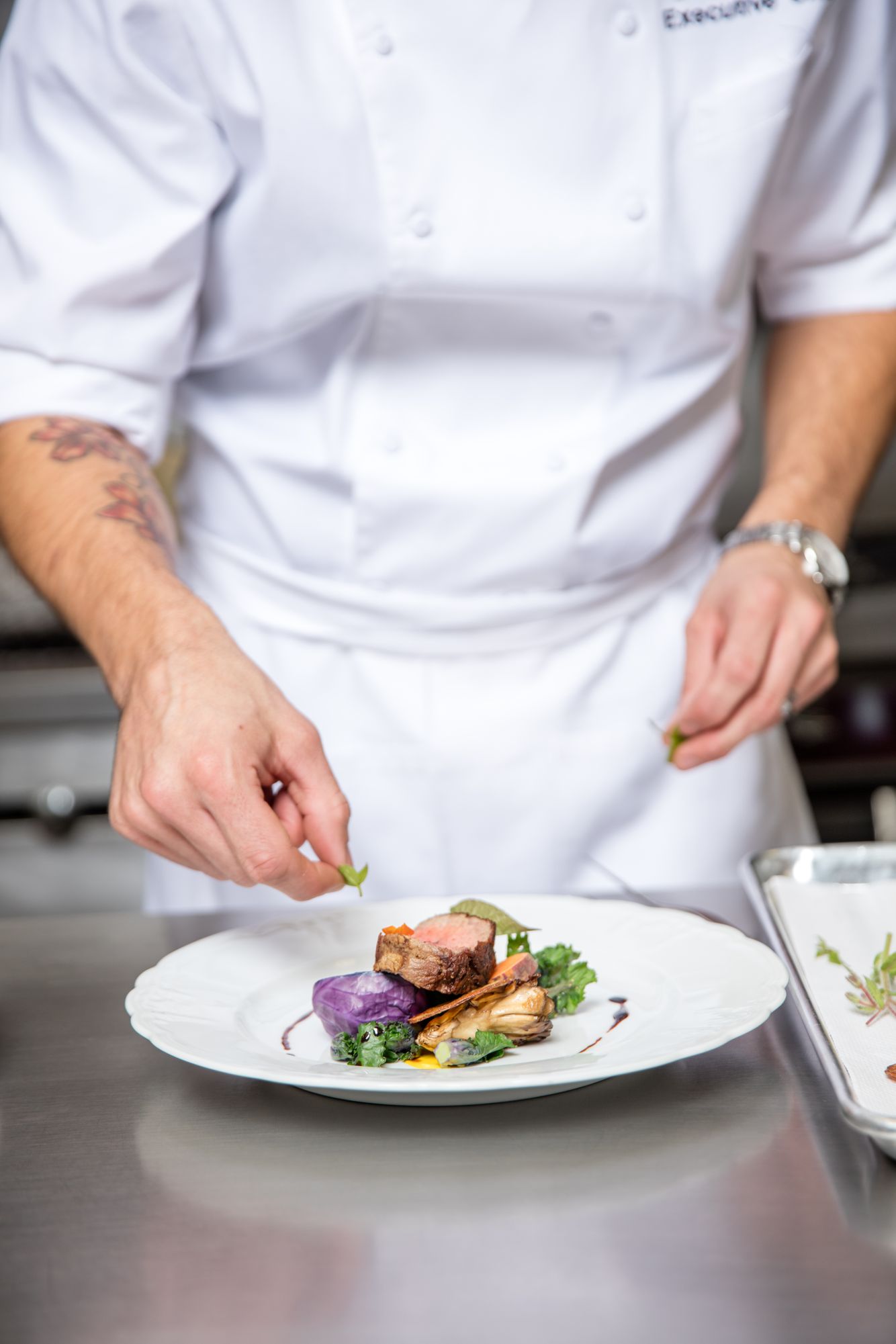 Chef Plating Photo