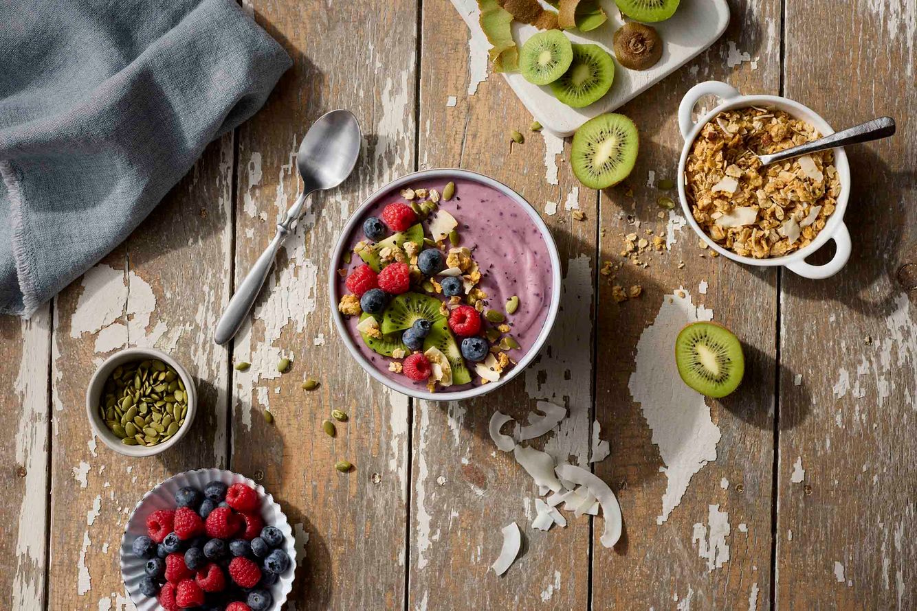 Acai Bowl Advertising By Chicago Lifestyle Food Photographer Jeff Schear