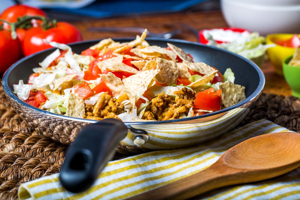 Kraft blue box macaroni and cheese recipe for Kraft Heinz. Kraft Blue Box Macaroni Taco Recipe