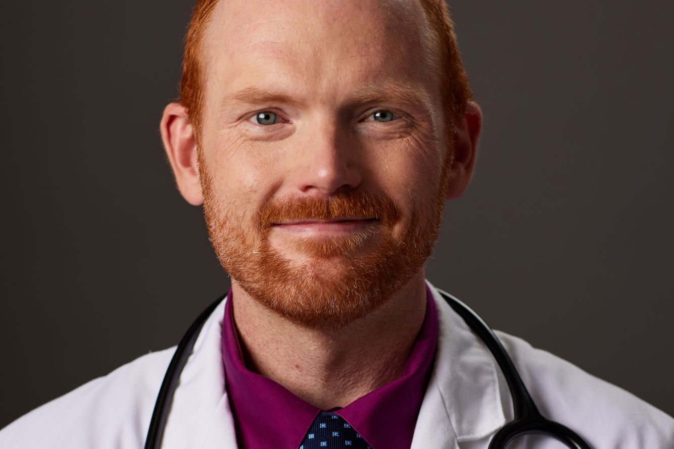 AMA Doctor Portrait Photograph by Chicago healthcare advertising photographer Jeff Schear