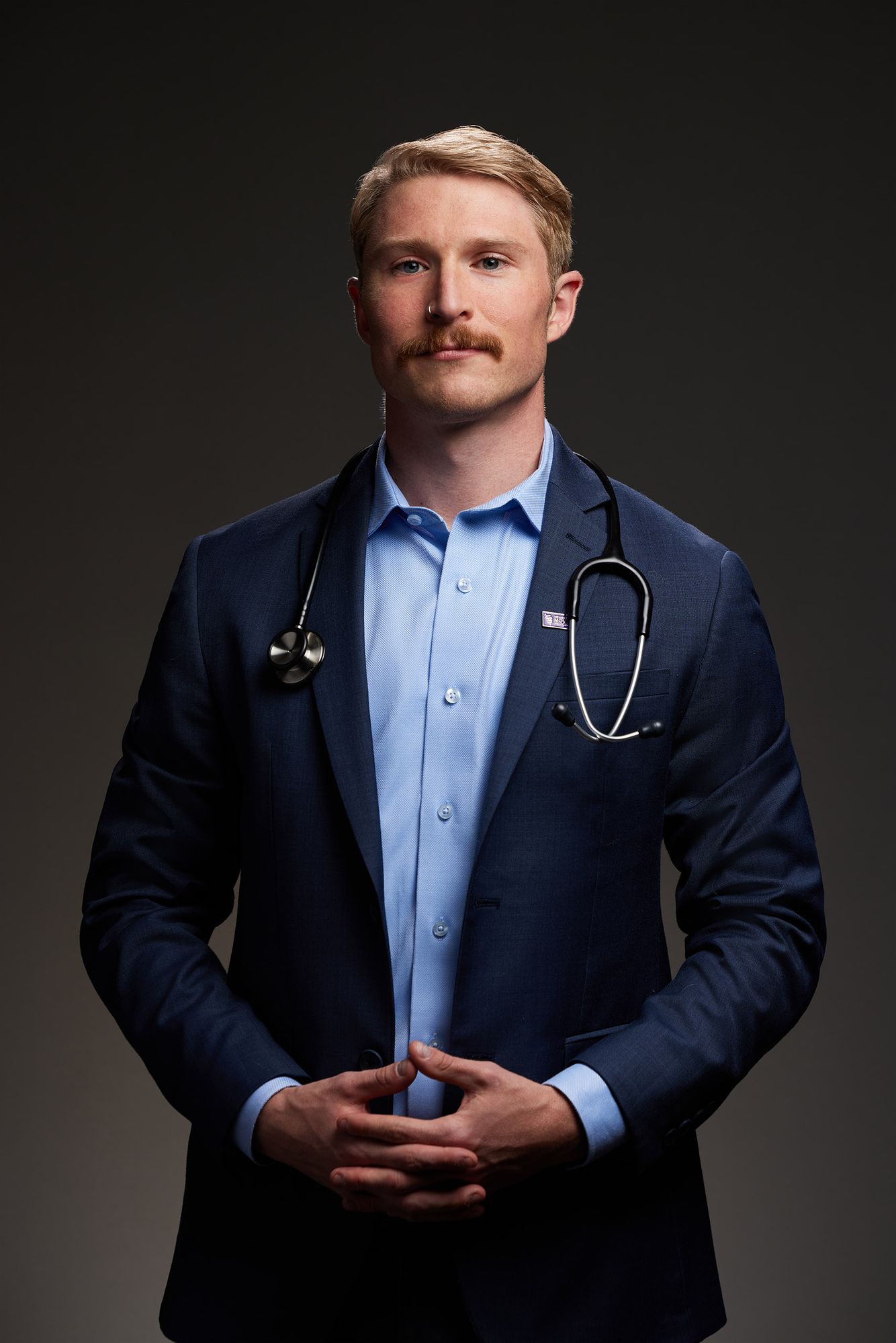 AMA Doctor Portrait Photograph by Chicago healthcare advertising photographer Jeff Schear