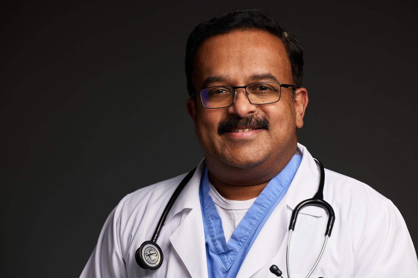 AMA Doctor Portrait Photograph by Chicago healthcare advertising photographer Jeff Schear