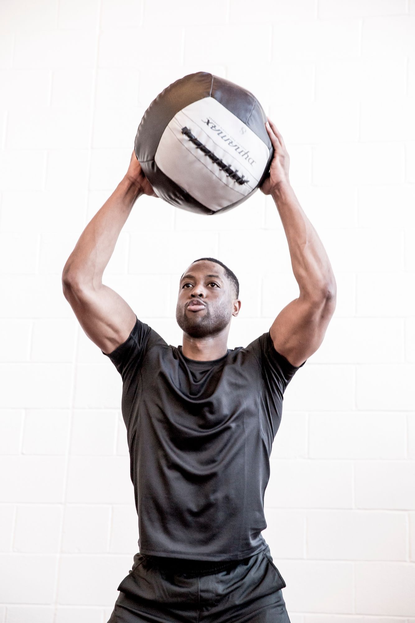 Portrait of Dwyane Wade Portrait by Chicago Celebrity Photographer Jeff Schear