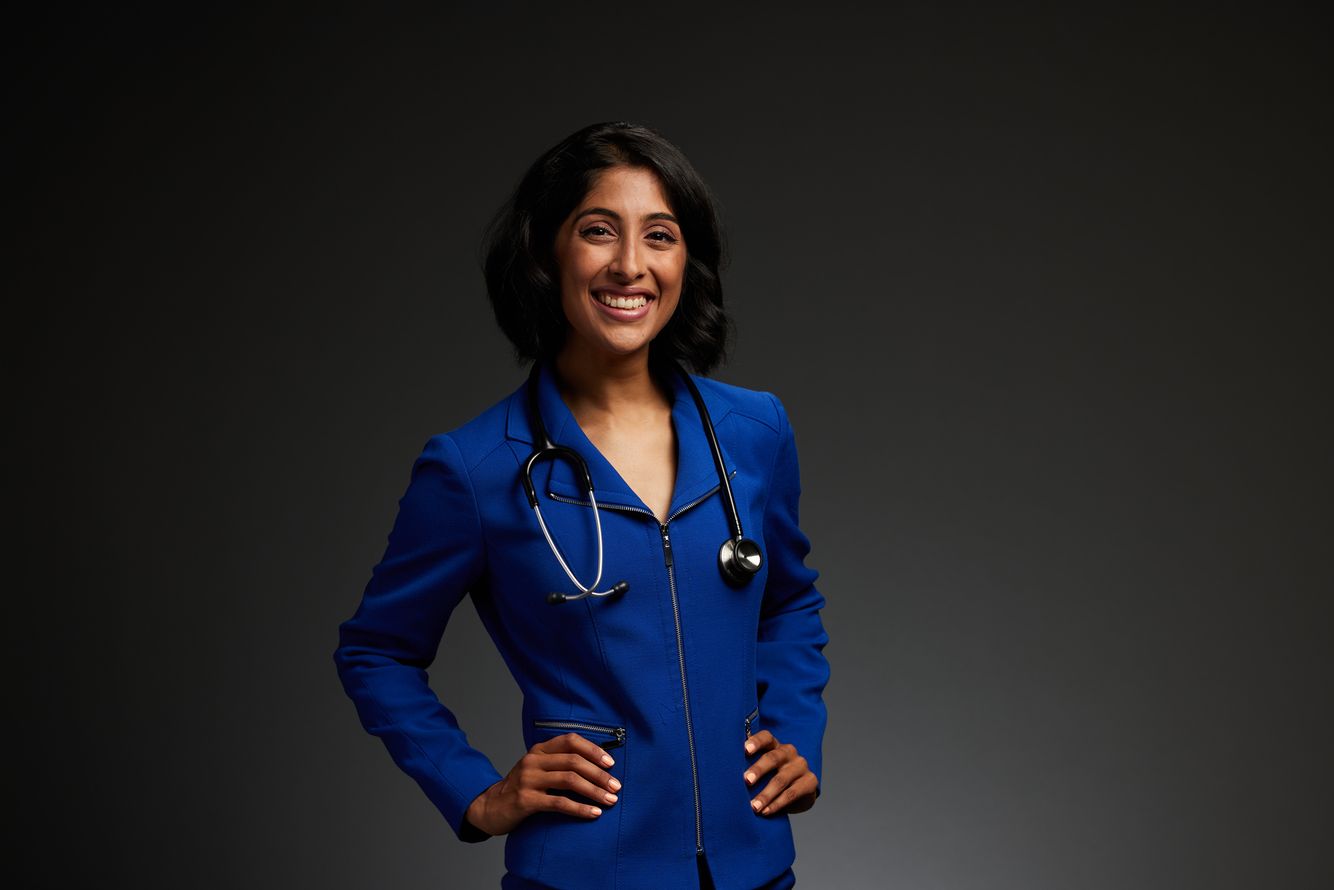 AMA Doctor Portrait Photograph by Chicago healthcare advertising photographer Jeff Schear