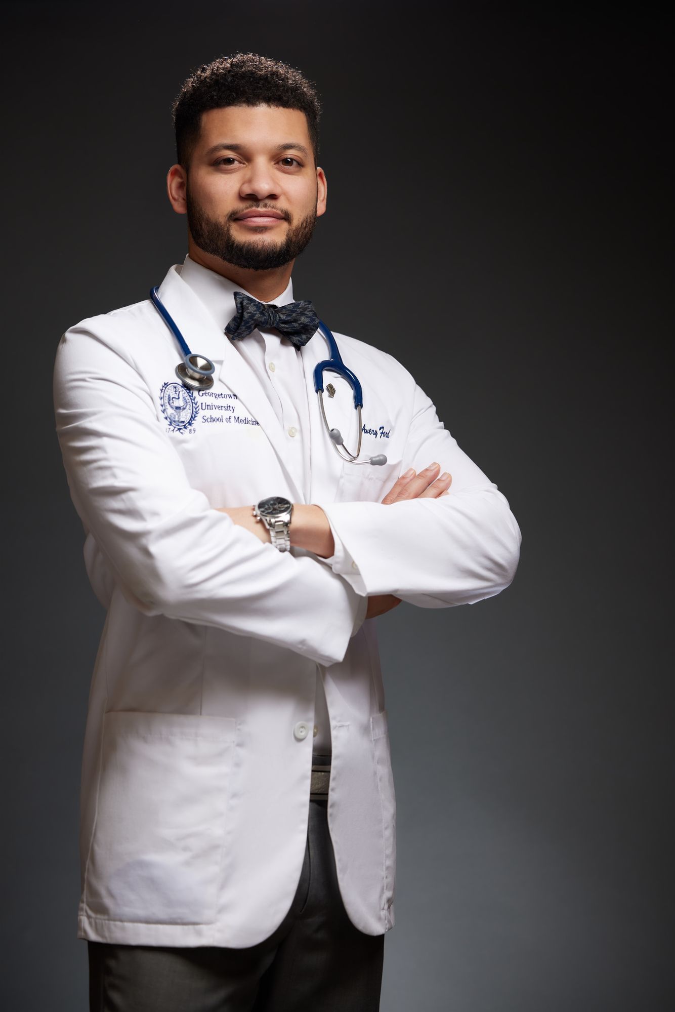 AMA Doctor Portrait Photograph by Chicago healthcare advertising photographer Jeff Schear