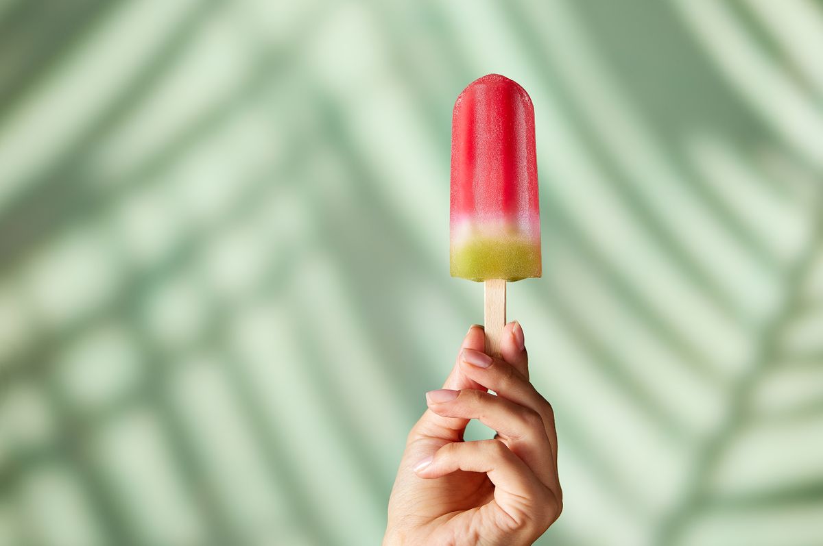 Popsicle photo by Chicago food photographer Jeff  Schear