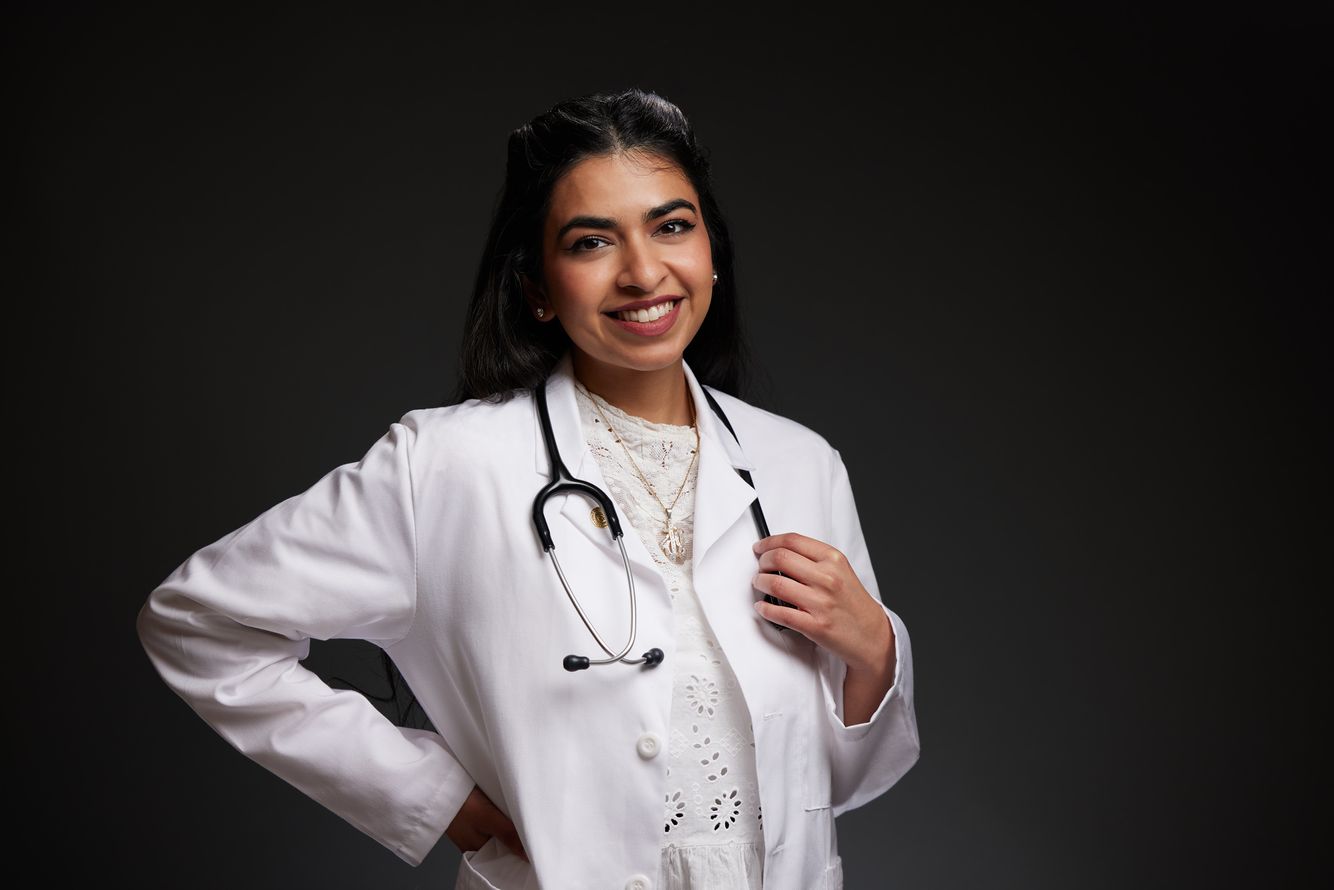 AMA Doctor Portrait Photograph by Chicago healthcare advertising photographer Jeff Schear