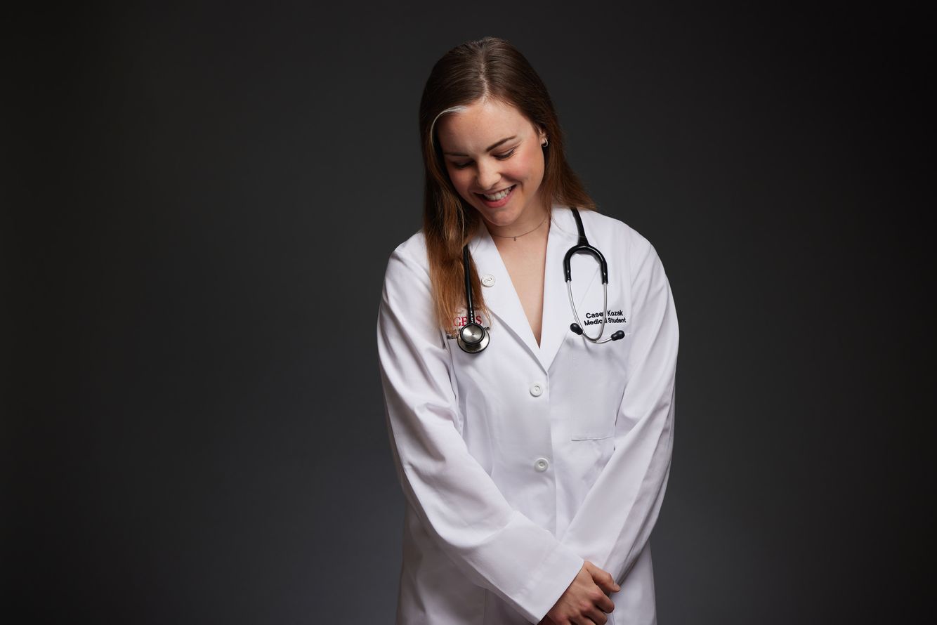 AMA Doctor Portrait Photograph by Chicago healthcare advertising photographer Jeff Schear